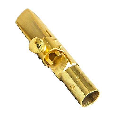 Paititi Professional Gold Plated Tenor Saxophone Metal Mouthpiece #7